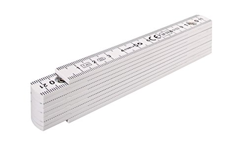 Stabila 1004 Kunststoffmaßstab Modell, weiß von Stabila