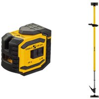 Stabila LAX 300, 5-pcs Kreuzlinienlaser selbstnivellierend Reichweite (max.): 20m von Stabila