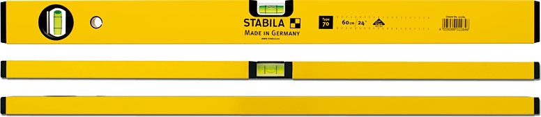 Stabila LM-Wasserwaage 200 cm Type 70 von Stabila