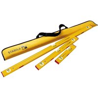 Stabila Messgeräte - stabila pro set 80 asm 4-teiliges Wasserwaagen Set 30 cm, 60 cm, 120 cm & Tasche Stabila Messgeräte - stabila pro set 80 asm 4-teiliges Wasserwaagen Set 30 cm, 60 cm, 120 cm & Tasche von STABILA MESSGERÄTE