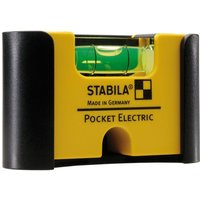 Pocket Electric 18115 Mini-Wasserwaage 7 cm 1 mm/m - Stabila von STABILA MESSGERÄTE