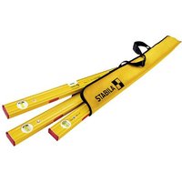 Stabila PRO SET 80 ASM 19716 Wasserwaagen-Set 30 cm, 60 cm, 120cm 0.5 mm/m von Stabila