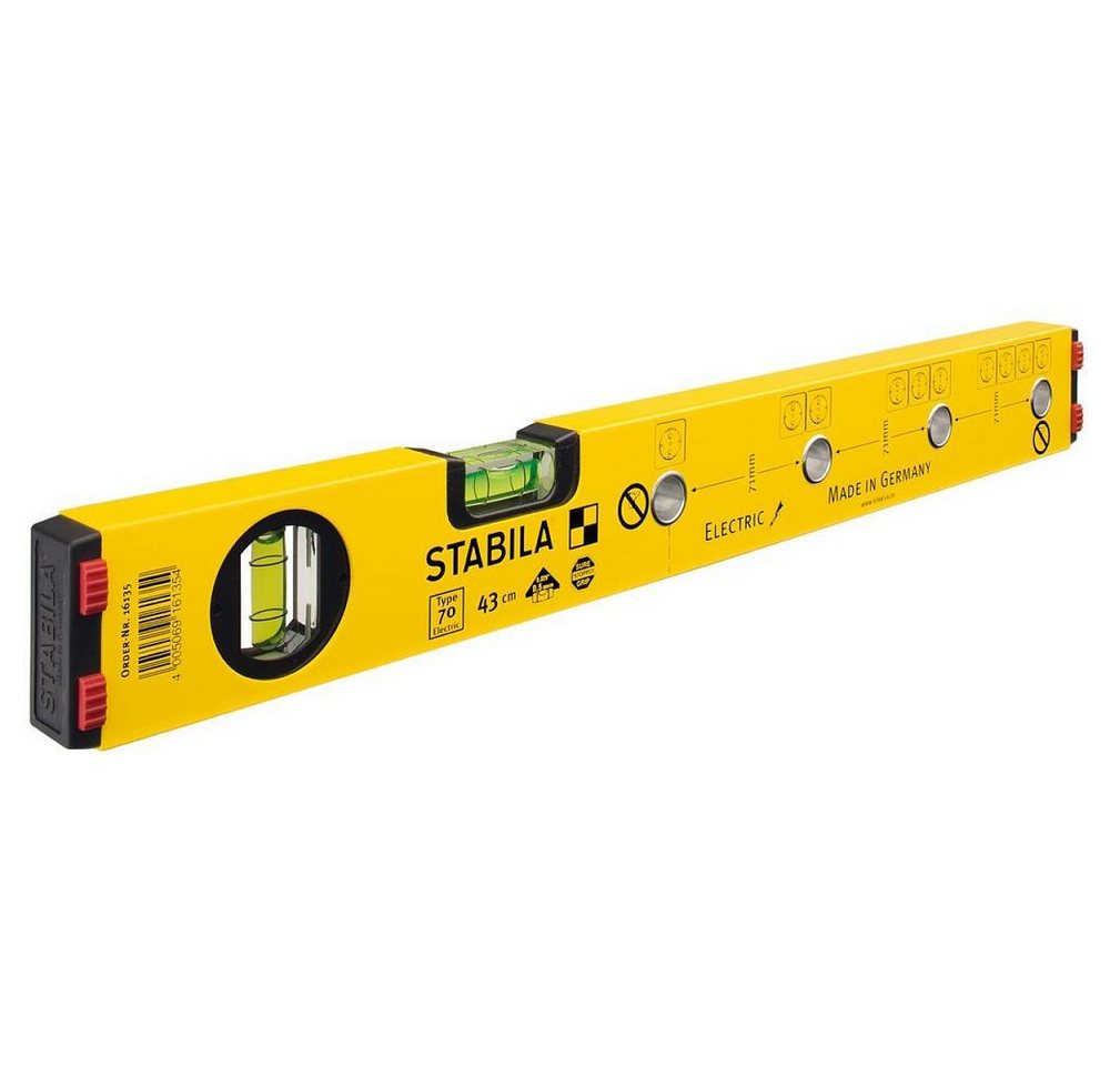 Stabila Wasserwaage Elektriker-Wasserwaage 16135/4 von Stabila