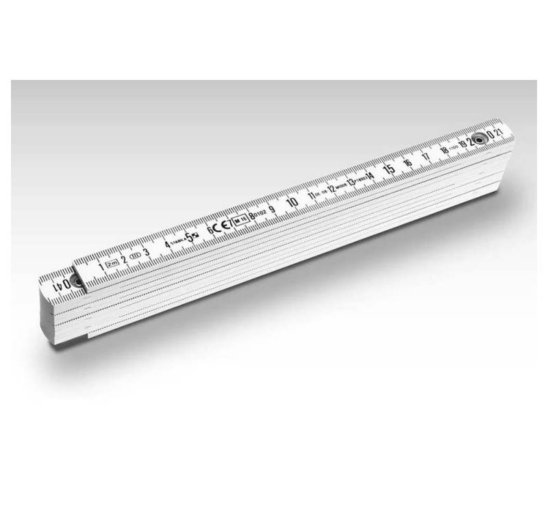 Stabila Wasserwaage Stabila Kunststoffmaßstab Type 1107 - 2 m weiß Stabila Wasserwaage Stabila Kunststoffmaßstab Type 1107 - 2 m weiß von Stabila