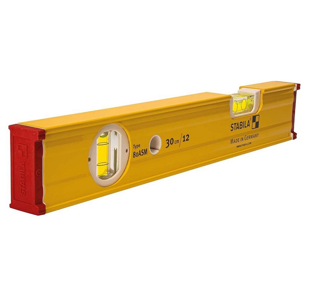 Stabila Wasserwaage Stabila Magnet-Wasserwaage Type 80 ASM - 30 cm von Stabila