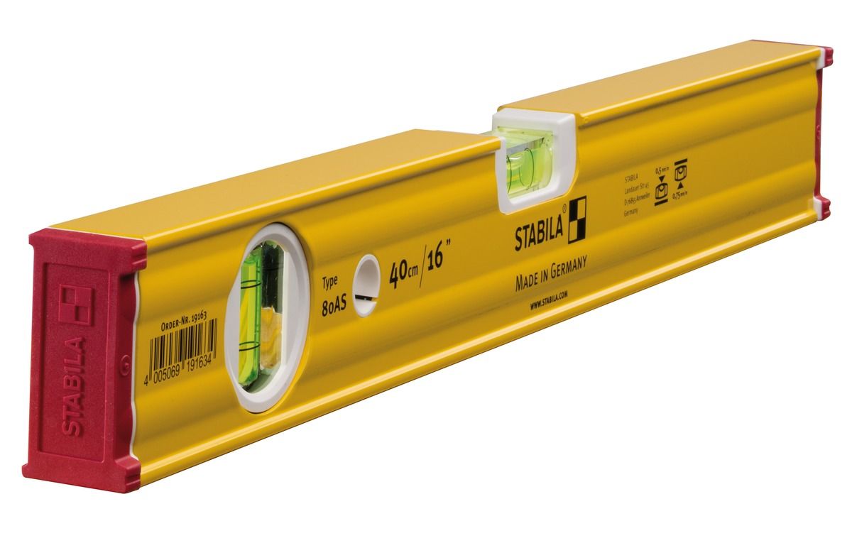 Stabila Wasserwaage Typ 80 AS 40cm von Stabila