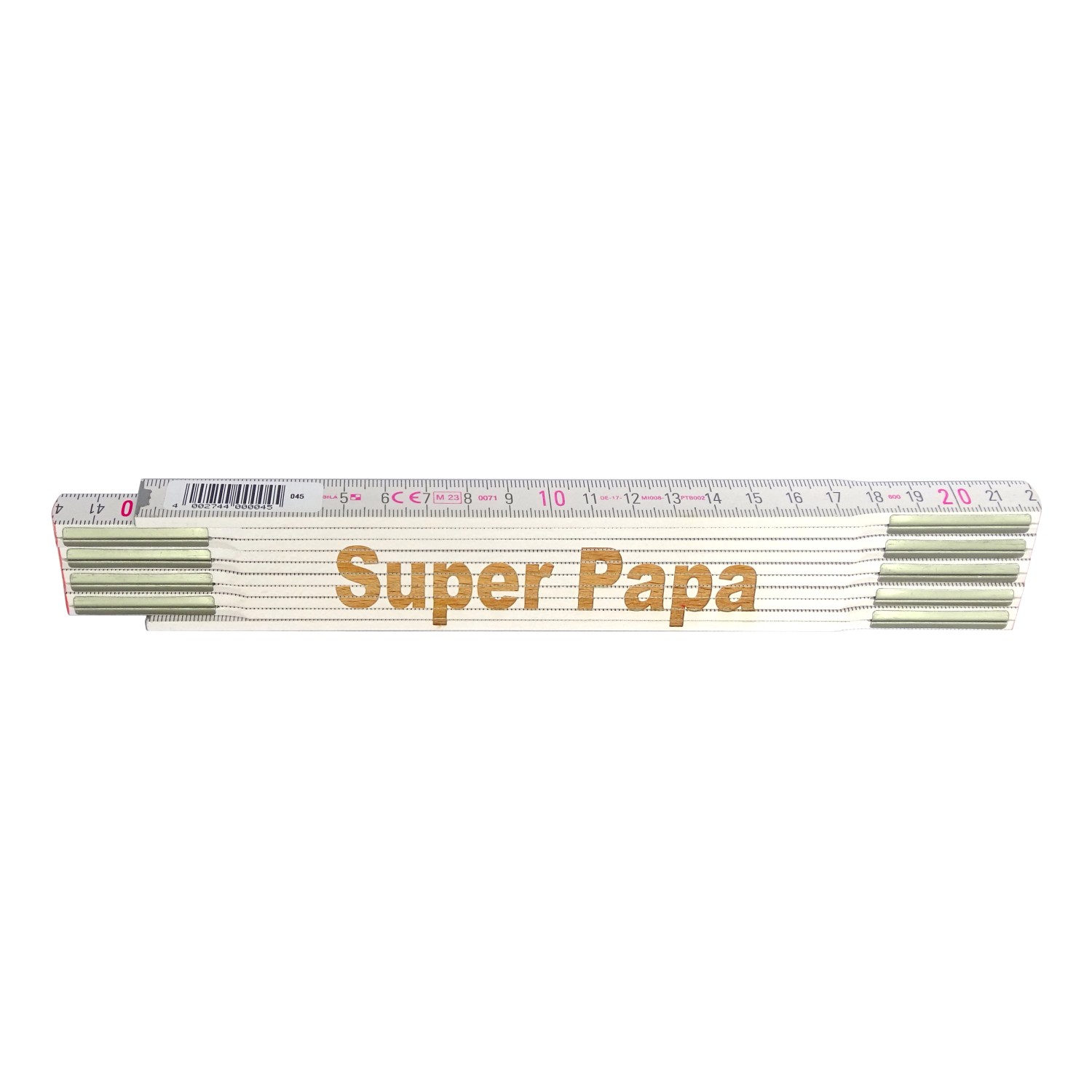 Stabila Zollstock mit Lasergravur Super Papa 2 m von Stabila