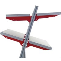 Ablageboden für Komplettpackplatz FLEX, BxT 1.000 x 200 mm von Rocholz