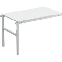Anbautisch für TRESTON Arbeitsplatzsystem, höhenverstellbar, TK 150 kg, BxT 1.000 x 700 mm von Treston