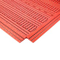 COBA Arbeitsplatzmatte aus PE, BxL 600 x 1.200 mm, orange von COBA