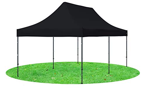 Stabilezelte Faltpavillon 3x6 Meter Professional schwarz von Stabilezelte