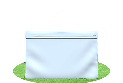 Stabilezelte Faltzelt Seitenteil OHNE Tür & Fenster 3 Meter Weiss von Stabilezelte