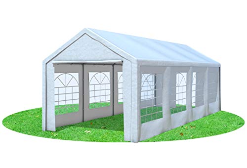 Stabilezelte 3x8m Partyzelt, Classic Premium PVC Weiss von Stabilezelte