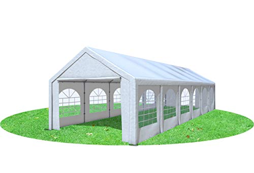 Stabilezelte Partyzelt 4x12 m Modular Pro PE 240 g/m² wasserdicht inkl. Seiten Festzelt Gartenzelt Weiss Stabilezelte Partyzelt 4x12 m Modular Pro PE 240 g/m² wasserdicht inkl. Seiten Festzelt Gartenzelt Weiss von Stabilezelte