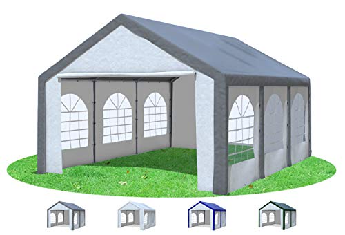 Stabilezelte Partyzelt 4x6 m Modular Pro PE 240 g/m² wasserdicht inkl. Seiten Festzelt Gartenzelt Grau Weiss Stabilezelte Partyzelt 4x6 m Modular Pro PE 240 g/m² wasserdicht inkl. Seiten Festzelt Gartenzelt Grau Weiss von Stabilezelte