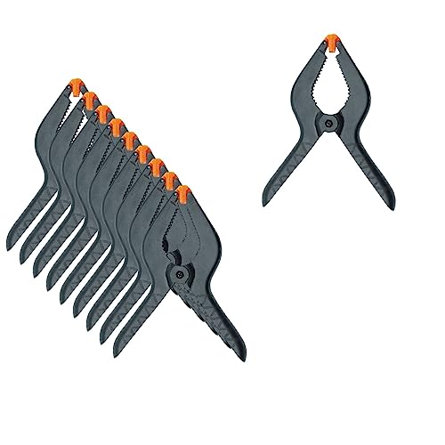 10x Federklemme 150mm | Klemmzwinge Leimzwinge Kleine Klemme | 10 Stück von Stabilo Befestigungstechnik