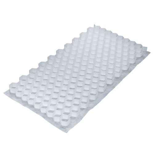 10x Rasengitterplatten/Kiesmatten weiß | Matte 787x581x26mm | Kiesgitter, Rasenwaben, Bodenwabe, Wabenmatte | 10 Stück 10x Rasengitterplatten/Kiesmatten weiß | Matte 787x581x26mm | Kiesgitter, Rasenwaben, Bodenwabe, Wabenmatte | 10 Stück von Stabilo Befestigungstechnik