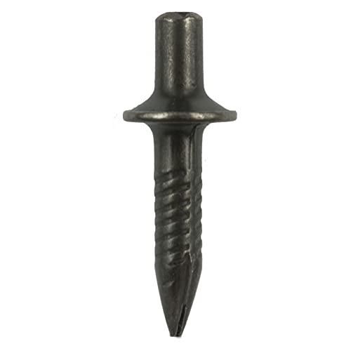 5x Stabilo Fixpin Nagel mit großem Kragen 4,0x22 mm | Betonnägel | Stahlnägel | Nägel | Einschlagdübel | Betondübel von Stabilo Befestigungstechnik