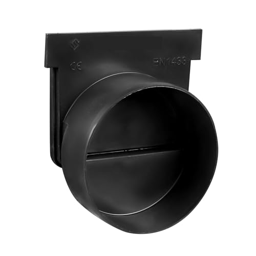 Endkappe mit Anschluss Ø110mm - Höhe 105mm | Stirnwand, Endverschluss Endkappe mit Anschluss Ø110mm - Höhe 105mm | Stirnwand, Endverschluss von Stabilo Befestigungstechnik