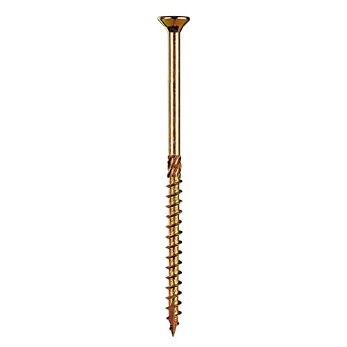 Holzschrauben 4,5x80 mm | Spanplattenschrauben | Konstruktionsschrauben | Senkkopf Schrauben TX20 gelb-verzinkt mit ETA-Zulassung - 200 Stk. Holzschrauben 4,5x80 mm | Spanplattenschrauben | Konstruktionsschrauben | Senkkopf Schrauben TX20 gelb-verzinkt mit ETA-Zulassung - 200 Stk. von Stabilo Befestigungstechnik