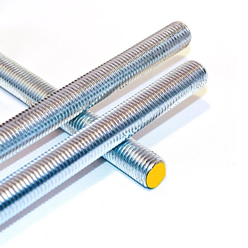 STABILO Befestigungstechnik 5 Stück 1 Meter M16 Gewindestangen Gewindebolzen Gewindestab verzinkt 8.8 DIN 975/976 STABILO Befestigungstechnik 5 Stück 1 Meter M16 Gewindestangen Gewindebolzen Gewindestab verzinkt 8.8 DIN 975/976 von Stabilo Befestigungstechnik