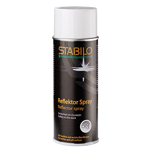 Stabilo Befestigungstechnik Reflektor Spray 400ml - für Textilien & weiche Oberflächen | Markierungsspray, Markierspray Stabilo Befestigungstechnik Reflektor Spray 400ml - für Textilien & weiche Oberflächen | Markierungsspray, Markierspray von Stabilo Befestigungstechnik