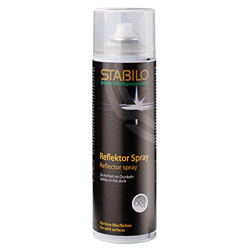 Stabilo Reflektor Spray 500ml - für harte/feste Oberflächen | Markierungsspray | Markierspray von Stabilo Befestigungstechnik