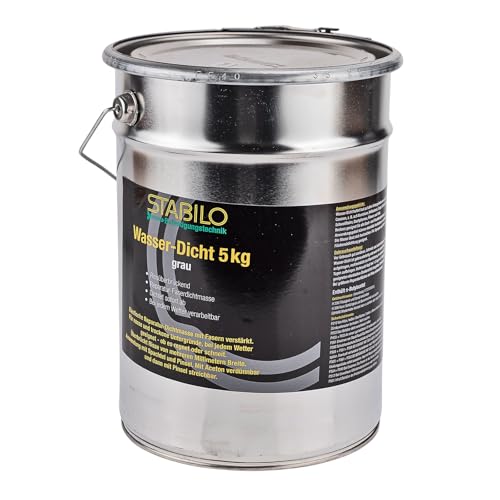 Wasser-Dicht 5kg - grau | Wasser-Stopp, Universalabdichtung und Feuchtigkeitssperre | Dichtet sofort bei jedem Wetter Wasser-Dicht 5kg - grau | Wasser-Stopp, Universalabdichtung und Feuchtigkeitssperre | Dichtet sofort bei jedem Wetter von Stabilo Befestigungstechnik