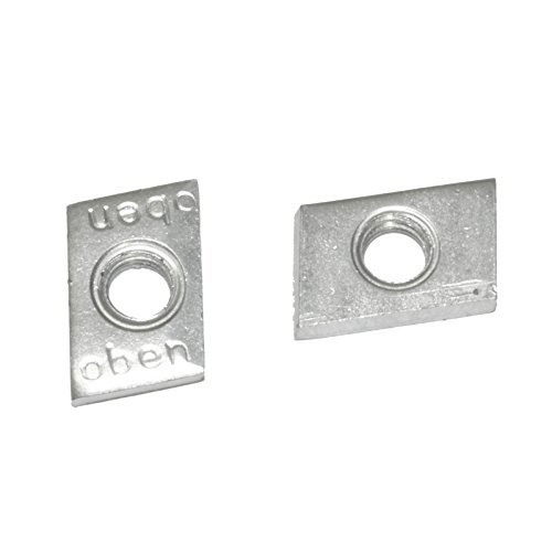 100x Schiebemuttern M8 Schiebemutter 27x18 28x30 verzinkt Schienenmuttern Montageplatten Befestigungsmaterial Montagematerial 100x Schiebemuttern M8 Schiebemutter 27x18 28x30 verzinkt Schienenmuttern Montageplatten Befestigungsmaterial Montagematerial von STABILO Sanitaer