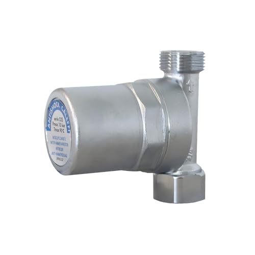 Caleffi 525150 Wasserschlagdämpfer 3/4 Zoll DN 20 Druckschlagdämpfer Antishock für Waschmaschinen Geschirrspüler von STABILO Sanitaer