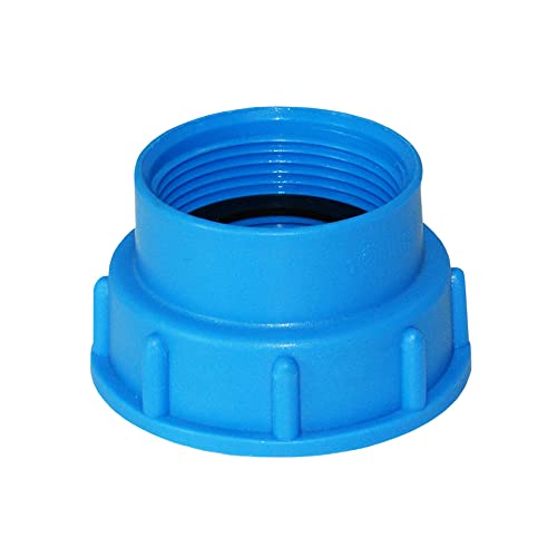 Stabilo-Sanitaer IBC Container Adapter Deckel S60x6 x 1 1/2 Zoll Innengewinde 55/60 mm Anschluss Zubehör Tank Behälter von Stabilo-Sanitaer