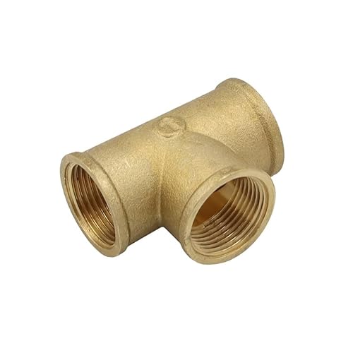 Stabilo-Sanitaer Messingfitting T Stück 1 Zoll DN25 Abzweig Messing Fitting Gewindefitting Rohrfitting von STABILO Sanitaer