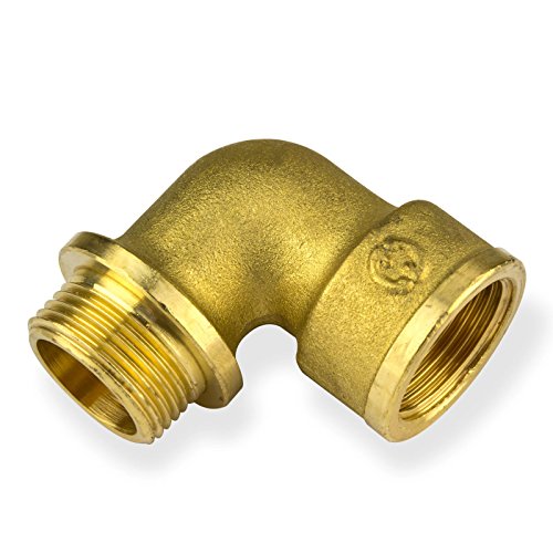 Stabilo-Sanitaer Messingfitting Winkel 3/4 Zoll Innengewinde/Aussengewinde 90° Grad Rohrwinkel Messing Fitting Gewindefitting Rohrfitting Stabilo-Sanitaer Messingfitting Winkel 3/4 Zoll Innengewinde/Aussengewinde 90° Grad Rohrwinkel Messing Fitting Gewindefitting Rohrfitting von STABILO Sanitaer