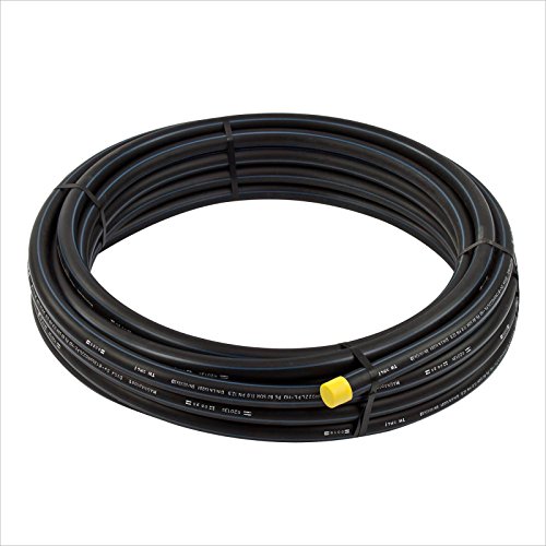 Stabilo-Sanitaer 50 m PE 100 HD Rohr 3/4 Zoll 25 x 2,3 mm PN16 flexible HDPE/Wasserleitung/Trinkwasserleitung/Wasserleitungsrohr/Bewässerungsrohr von STABILO Sanitaer