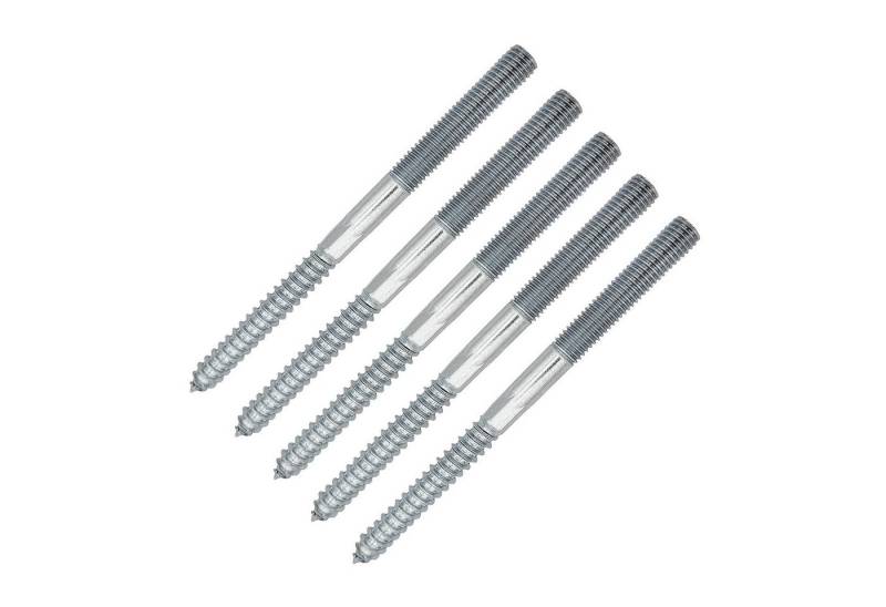 Stabilo Sanitär Stockschraube 5 x Stockschraube M10 x 140 mm verzinkt, (5 St) von Stabilo Sanitär