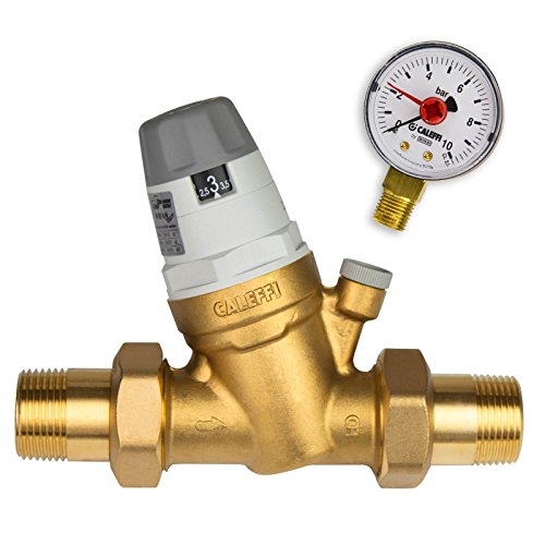Stabilo-Sanitaer Wasserdruckminderer 1 1/4 Zoll DN32 Druckminderer für Wasser, Druckminderungsventil, Druckregler Hausanschluss von Stabilo-Sanitaer
