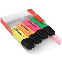 STABILO BOSS ORIGINAL Textmarker farbsortiert, 4 St. von Stabilo