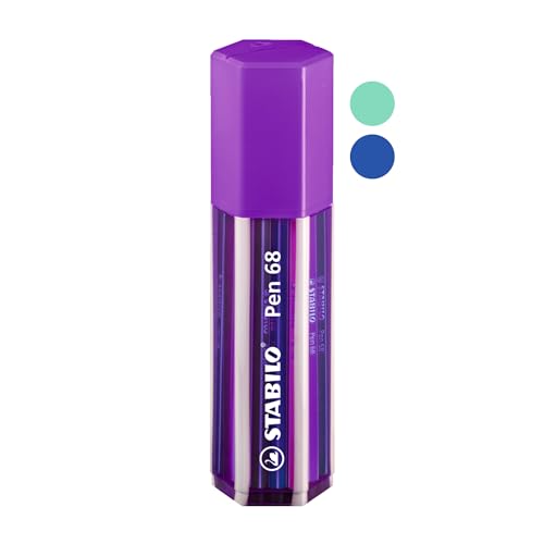 STABILO - Premium-Filzstift - Pen 68-20er Big Pen Box - mit 20 verschiedenen Farben von STABILO