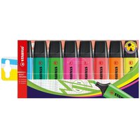 STABILO BOSS ORIGINAL Textmarker farbsortiert - 8 Stück von Stabilo