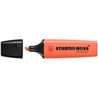STABILO BOSS ORIGINAL Textmarker rot, 1 St. von Stabilo