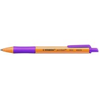 STABILO Kugelschreiber pointball orange - Schreibfarbe lila von Stabilo