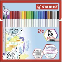STABILO Brush-Pens Mehrfarbig von Stabilo