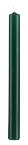 Stabkerzen Grün 30 x 3 cm, Inhalt 6 Stück, deutsche Markenkerzen tropffrei für Kerzenleuchter, Kerzen Leuchterkerzen von VELAS
