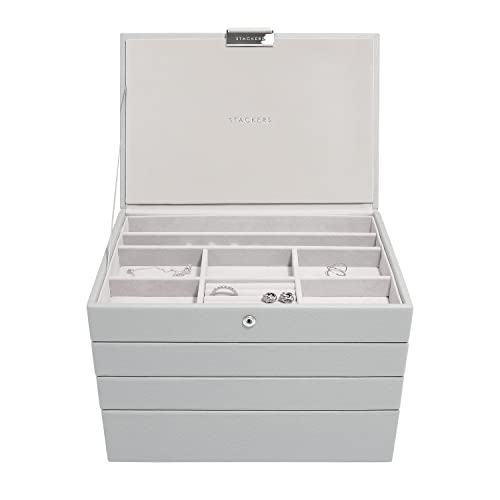 Stackers Grau Klassisch Schmuckschatulle -4 von Stackers