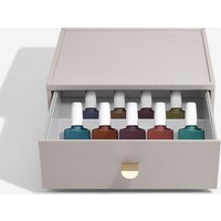 Stackers Nail Polish Drawer - Taupe von Stackers