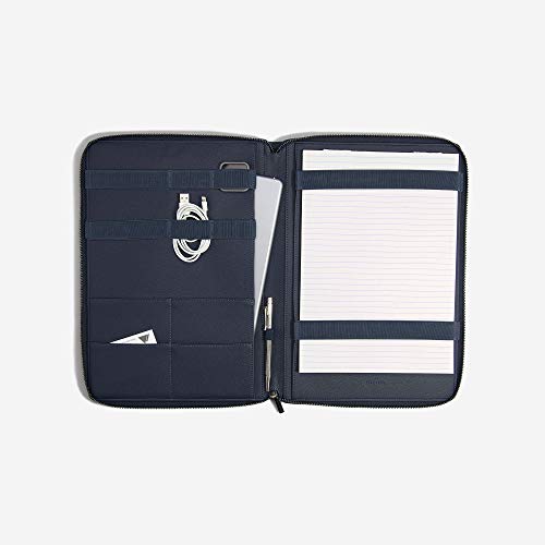 Stackers Tech Portfolio-Mappe, A4, Marineblau von Stackers