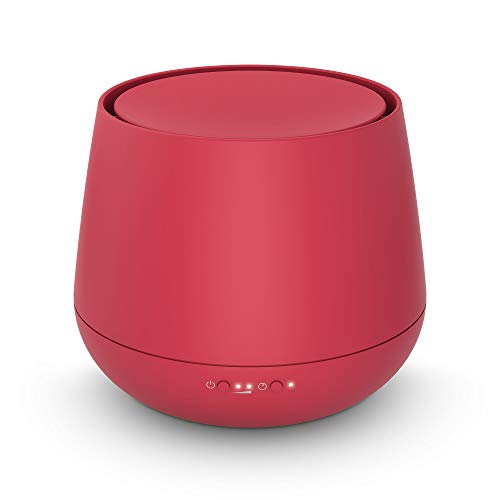 Stadler Form Aroma Diffuser Julia, Raumbedufter mit LED-beleuchtetem Effekt-Nebel, Aroma-Diffuser mit Intervall-Modus, Schwenkfunktion, für Duftöl geeignet, 54 h Laufzeit, chili red, J-035 von Stadler Form