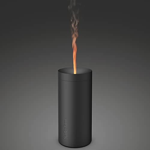 Stadler Form Aroma Diffuser Lucy verströmt im Akku-Betrieb bis 7h ätherische Öle mit Flammen-Effekt, für Entspannung und wohltuende Aromatherapie, schwarz von Stadler Form