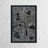 Mannheim Poster Aron Göttmann Collabo Mannheim Poster Aron Göttmann Collabo von StadtkinderCom