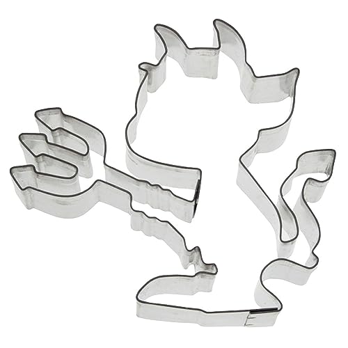 Städter Ausstecher Teufel, Edelstahl, Silber 9 cm Städter Ausstecher Teufel, Edelstahl, Silber 9 cm von Staedter